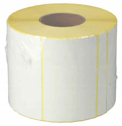 Bílý přepravní štítek 100 × 150 mm