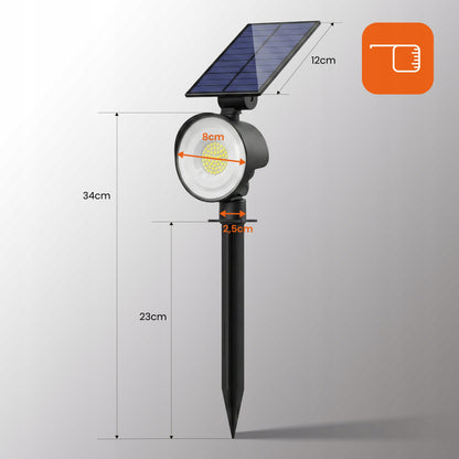 LED solární zápichové svítidlo