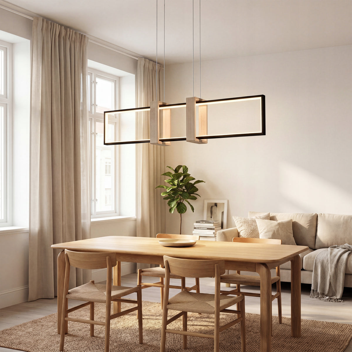 LED závěsné svítidlo 58 W