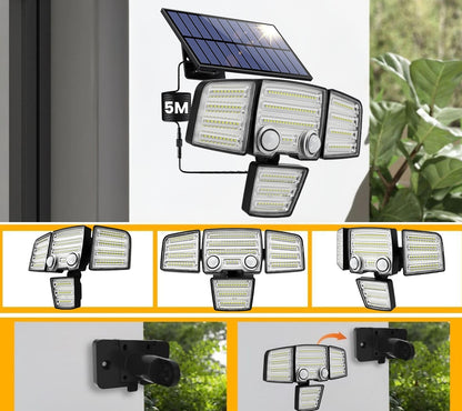 Solární LED reflektor