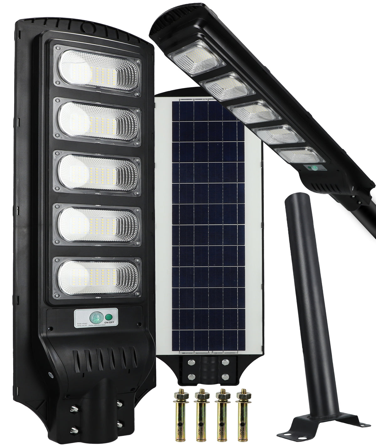 LED solární pouliční svítidlo 250 W