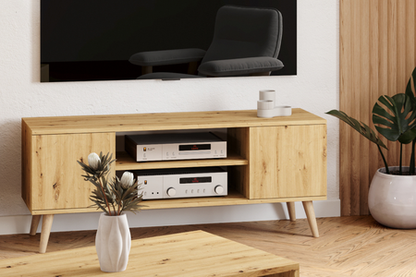 TV stolek FOCUS 135 cm – dub artisan