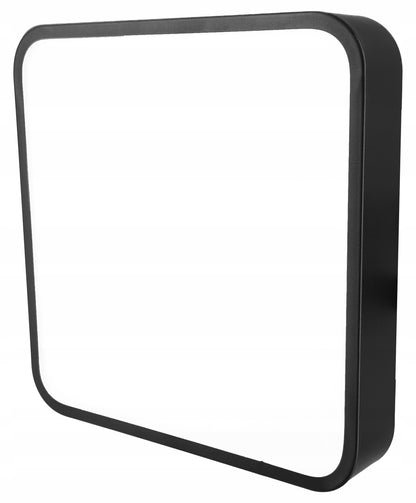 Černý přisazený LED panel 30 W, 30 cm