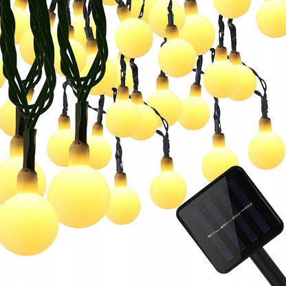 Solární světelný řetěz 6 m, IP67