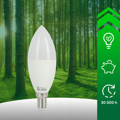 LED žárovka E14 10 W, 900 lm, 6500 K – studená bílá