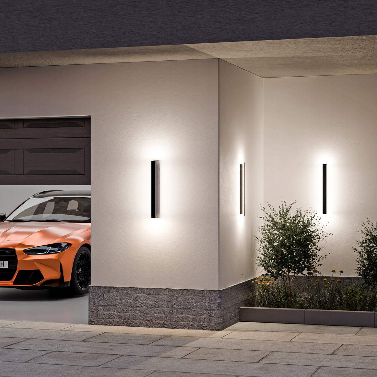 LED fasádní svítidlo 18 W, 60 cm, IP65