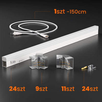 LED HEXAGON osvětlení do garáže 240 W, stmívatelné