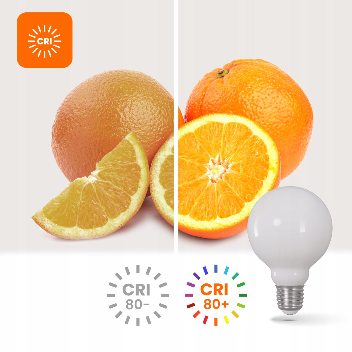 Bílá LED žárovka E27 8 W, 720 lm, 2700 K – teplá bílá