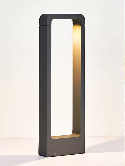 Černý venkovní osvětlovací sloupek 80 cm – neutrální bílá, IP44