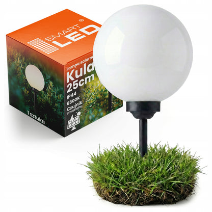 LED solární zápichové svítidlo 25 cm