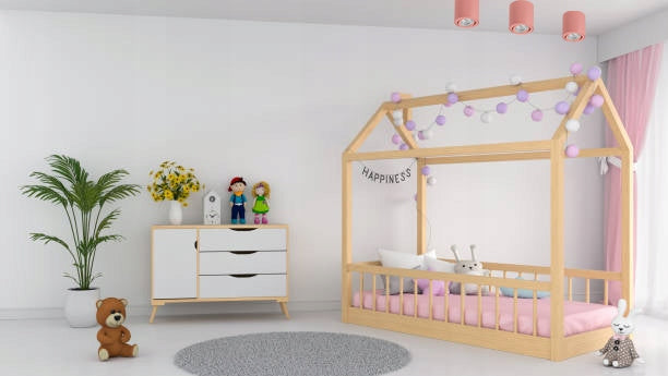 Růžové přisazené bodové svítidlo GU10