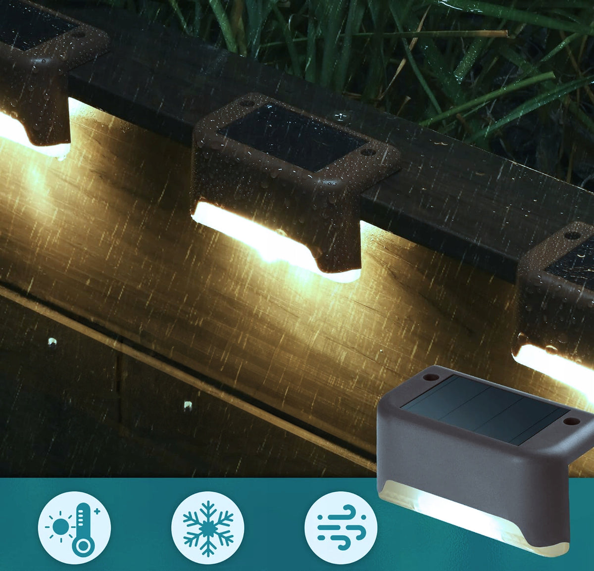 LED solární zápichové svítidlo