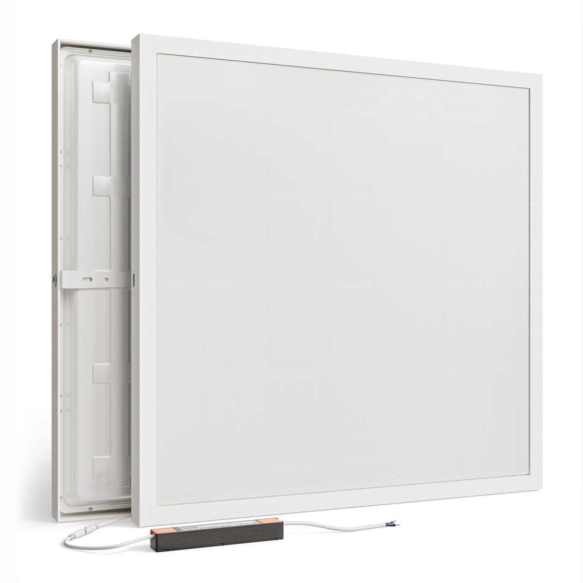 Bílý kancelářský LED panel 60 W, 60 × 60 cm