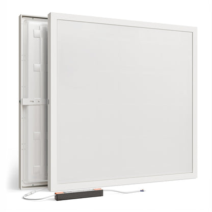 Bílý kancelářský LED panel 60 W, 60 × 60 cm