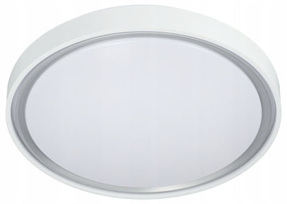 Bílé kulaté stropní LED svítidlo 30 W, 40 cm