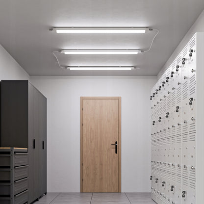 Prachotěsné LED svítidlo 40 W, 6400 lm, 120 cm