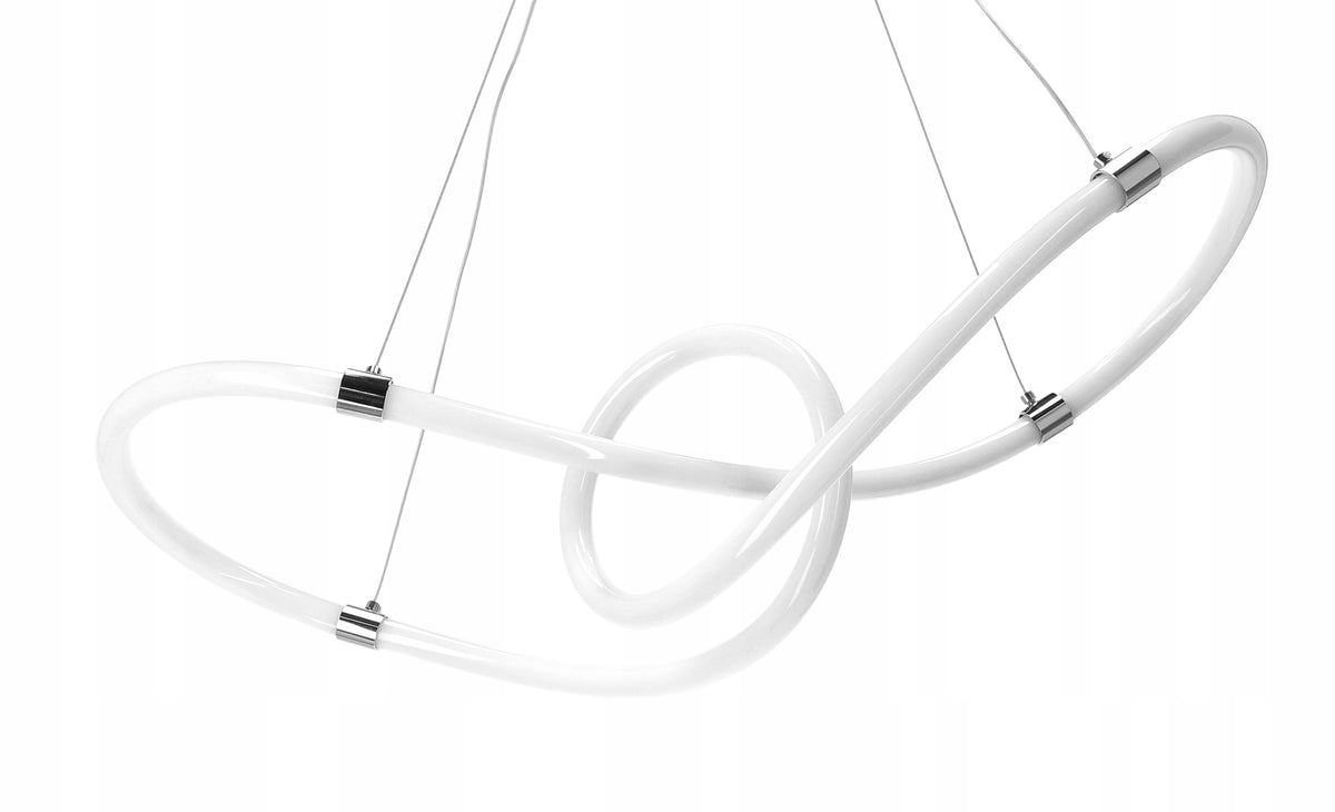 Chromové LED závěsné svítidlo 46 W