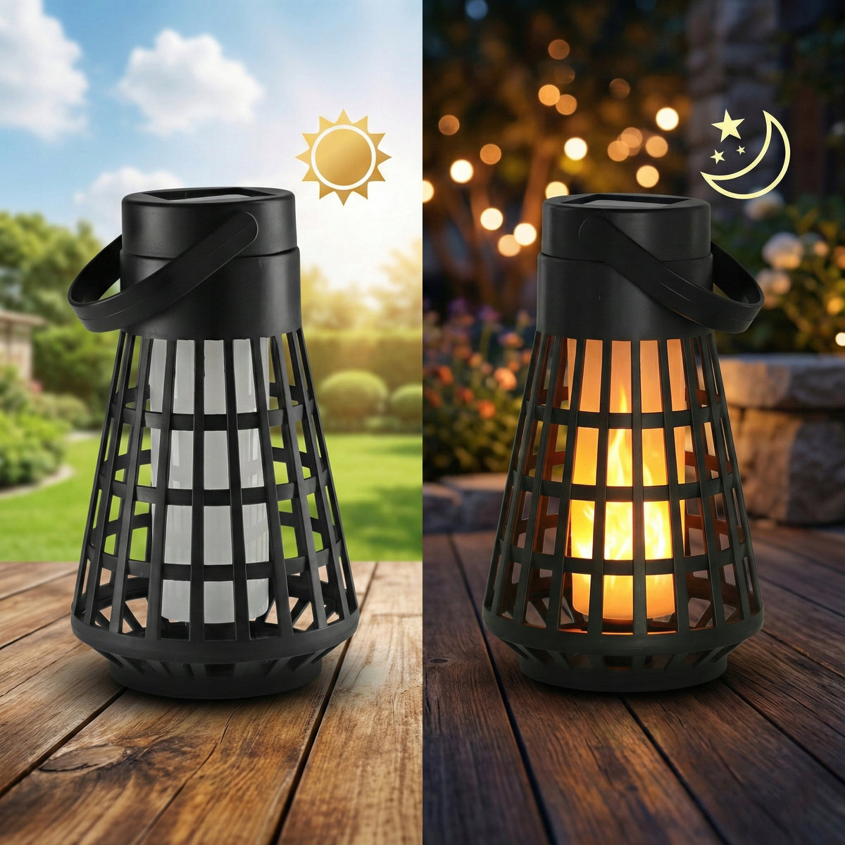 LED solární zápichové svítidlo