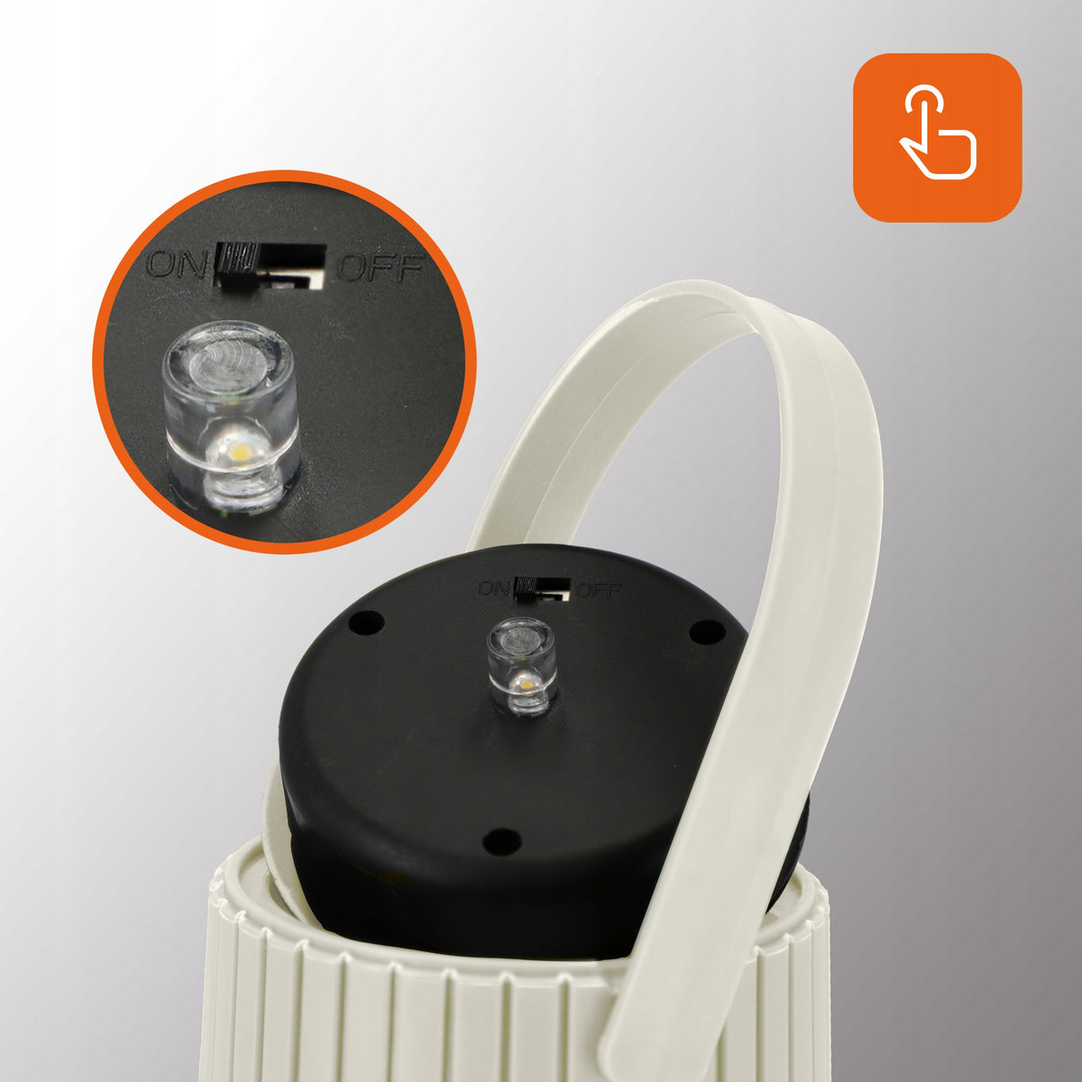 LED solární svítidlo, IP44