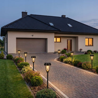 LED solární zápichové svítidlo 2700 K, IP65