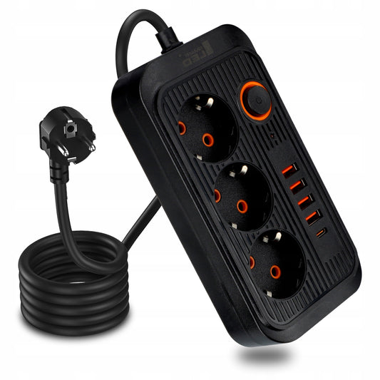 Prodlužovací kabel 230 V, USB