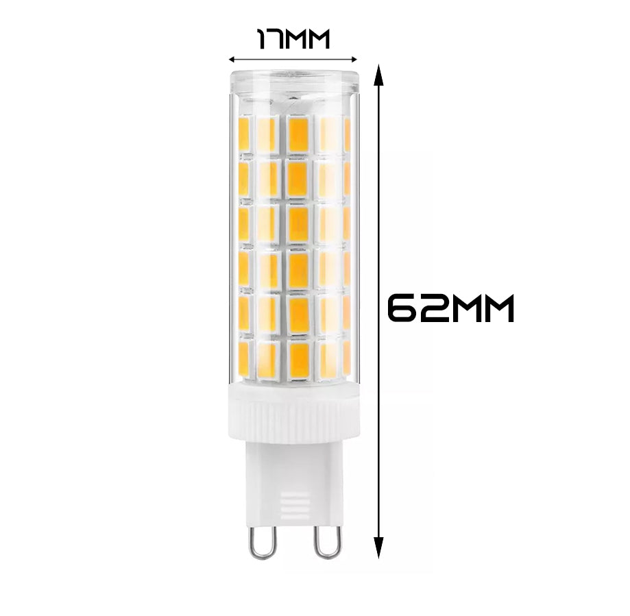 Bílá LED žárovka G9 9 W, 900 lm – teplá bílá
