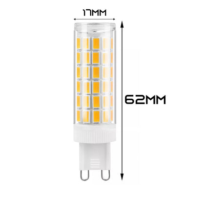 Bílá LED žárovka G9 9 W, 900 lm – teplá bílá