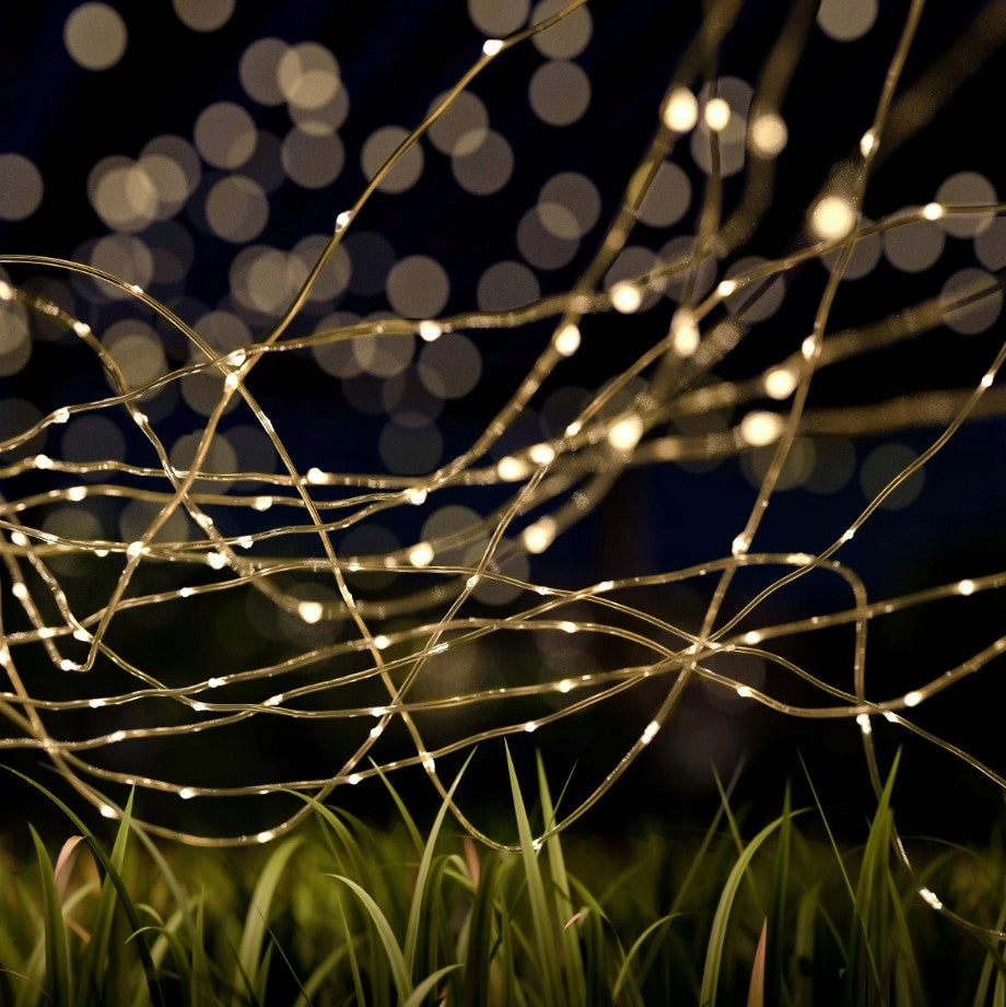 LED solární zápichové svítidlo 10 m