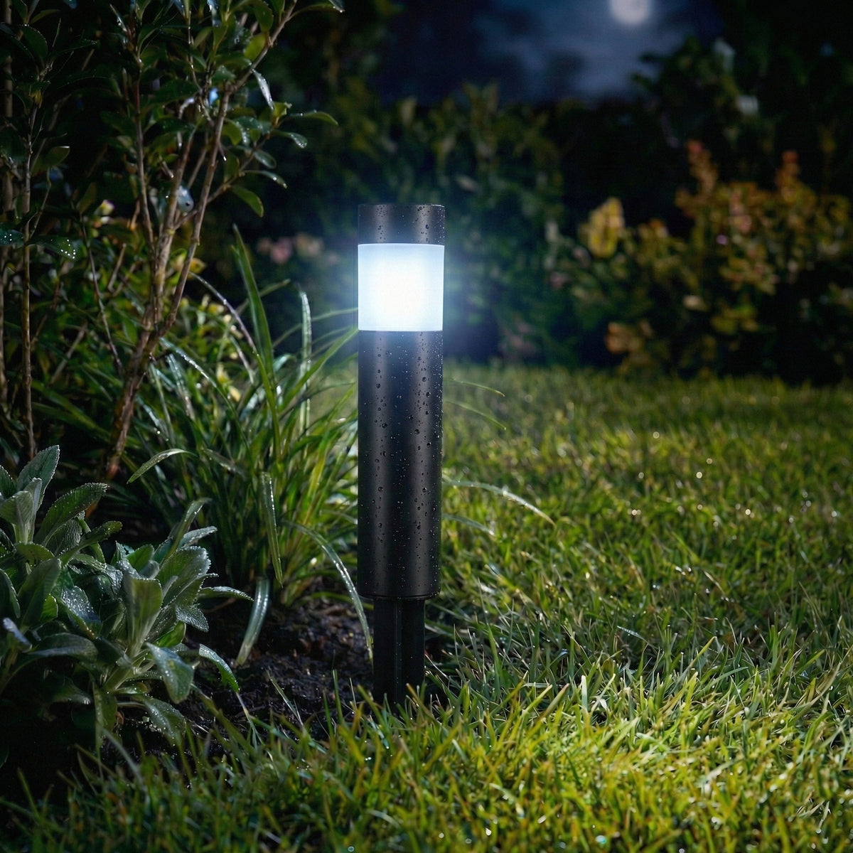 LED solární zápichové svítidlo 38 cm, IP44