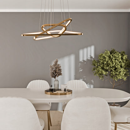 Kancelářské závěsné LED svítidlo 146 W – teplá bílá