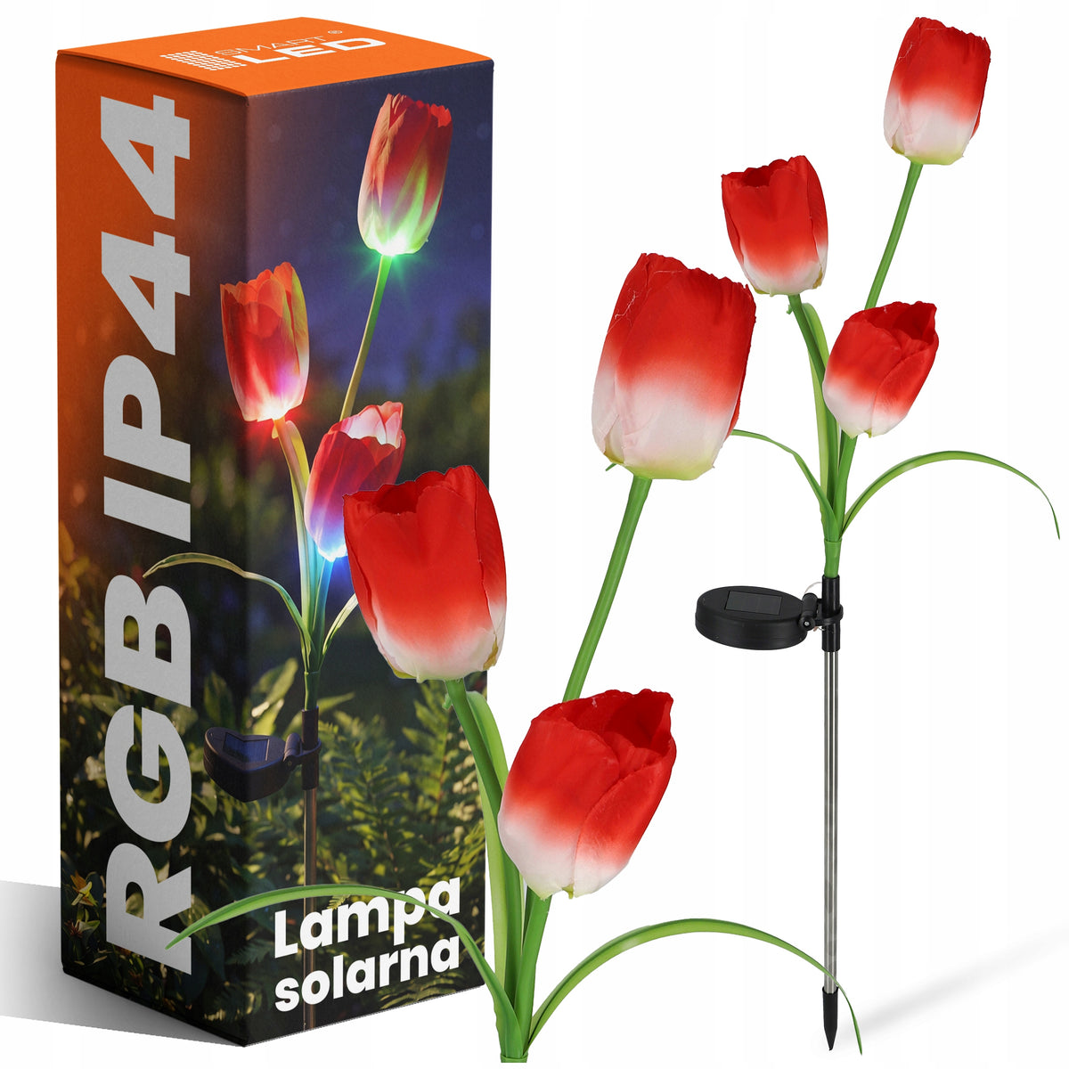 LED solární zápichové svítidlo, IP44