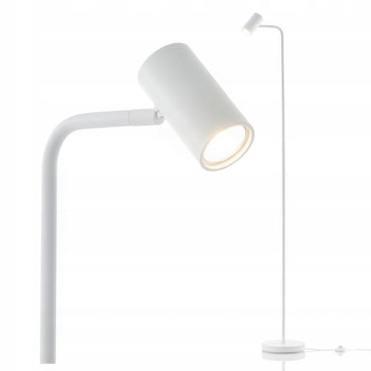 Bílá stojací lampa GU10 160 cm