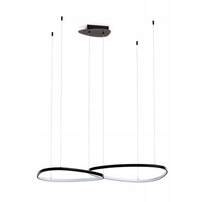 Bílé LED závěsné svítidlo 80 W – teplá bílá