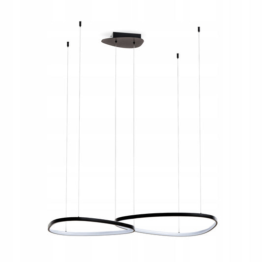 Bílé LED závěsné svítidlo 80 W – teplá bílá