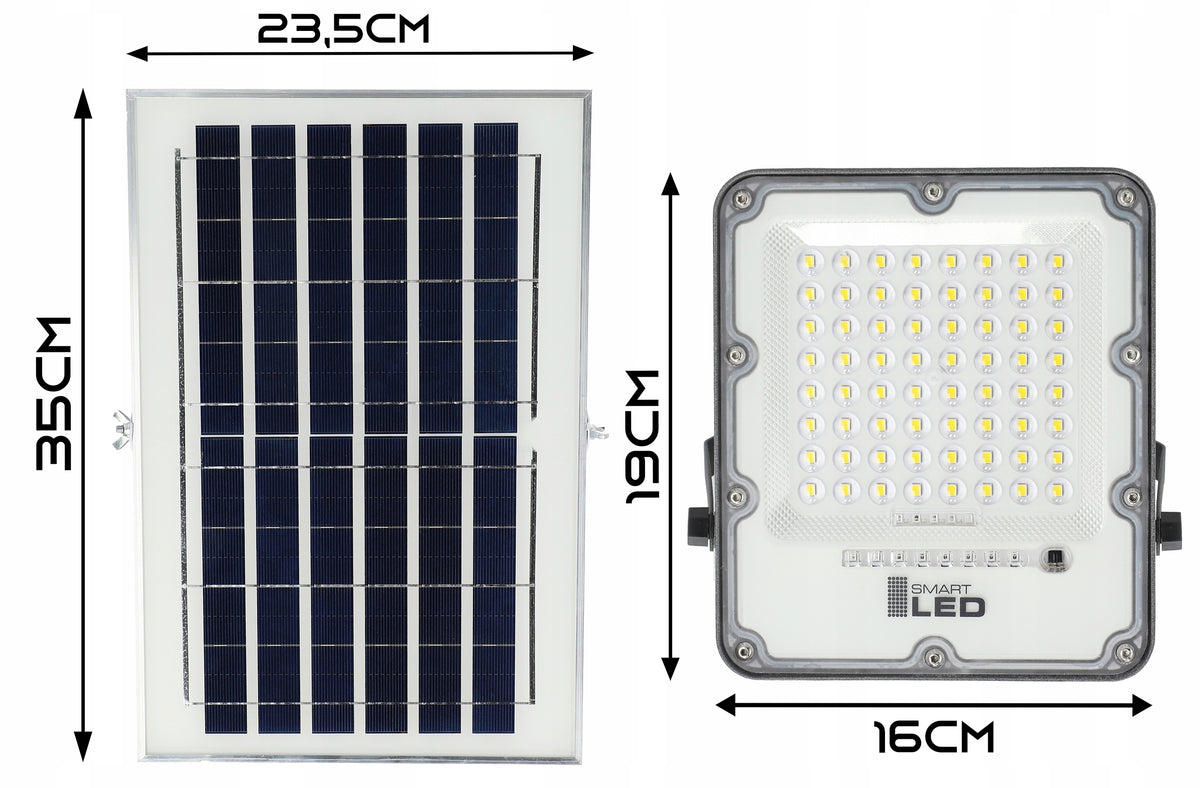 Solární LED reflektor 50 W