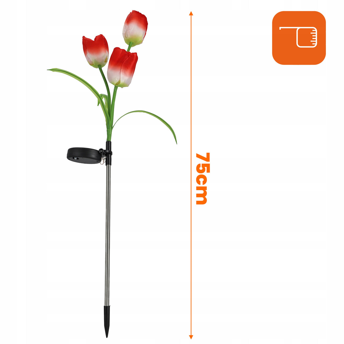 LED solární zápichové svítidlo, IP44