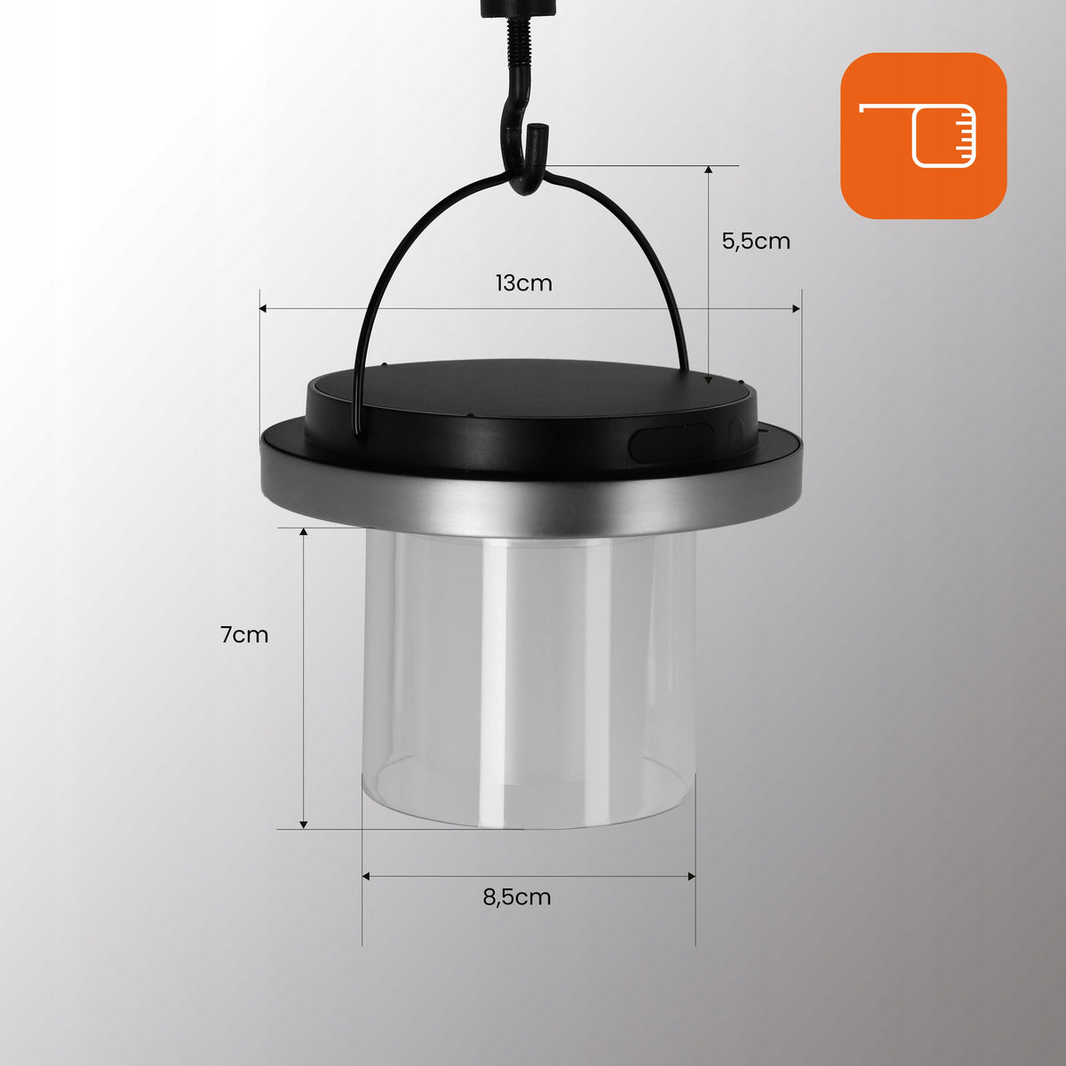 LED závěsné svítidlo, IP44