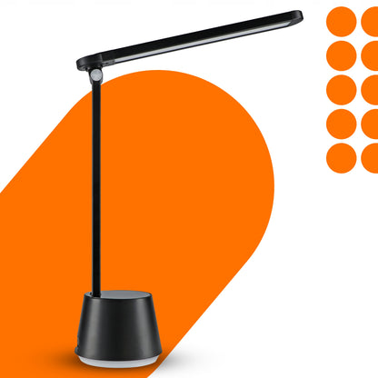 LED stolní lampa 10 W, s dotykovým ovládáním, stmívatelná, nastavitelná