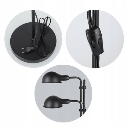 Stojací lampa E27, nastavitelná