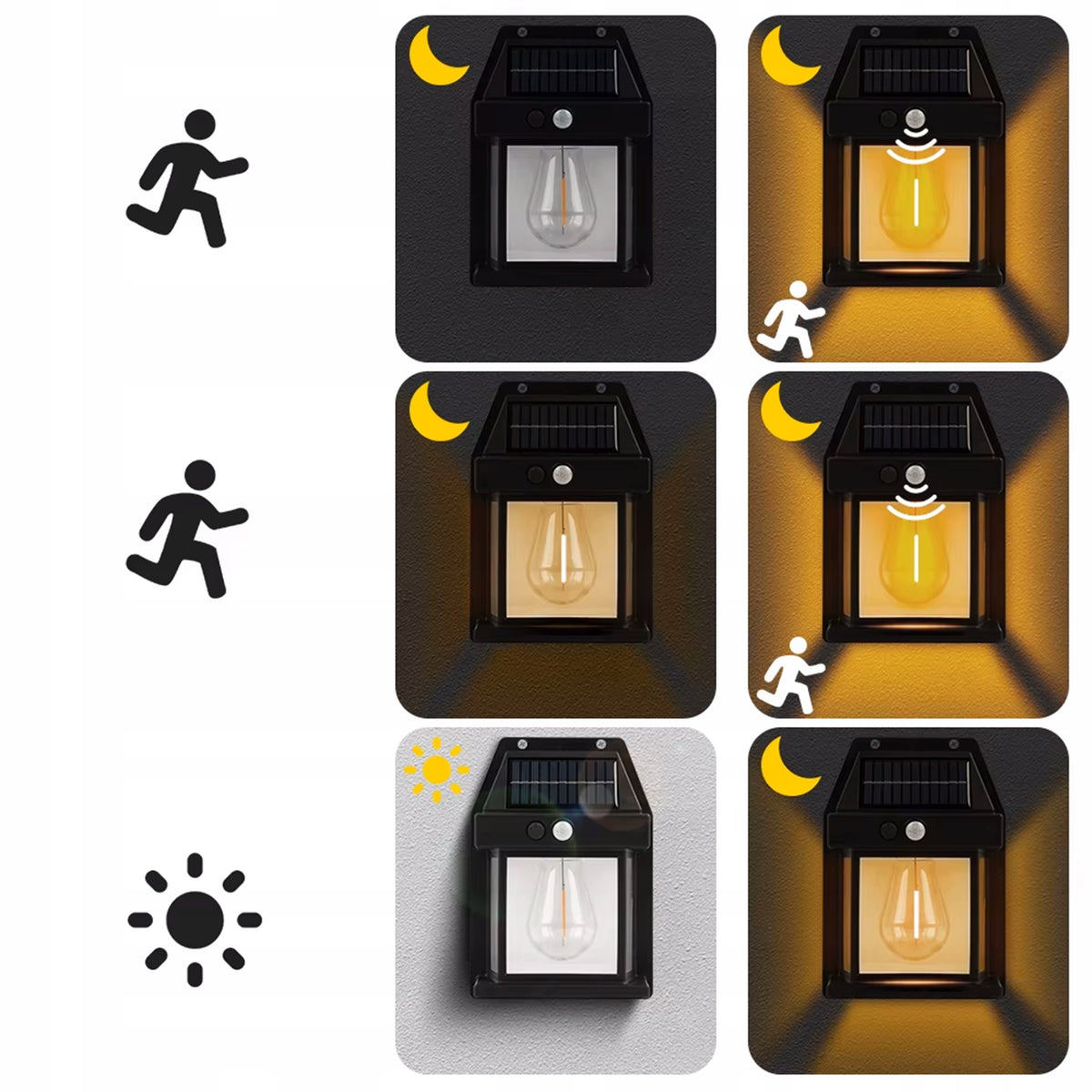 Pouliční LED svítidlo 100 lm, IP44