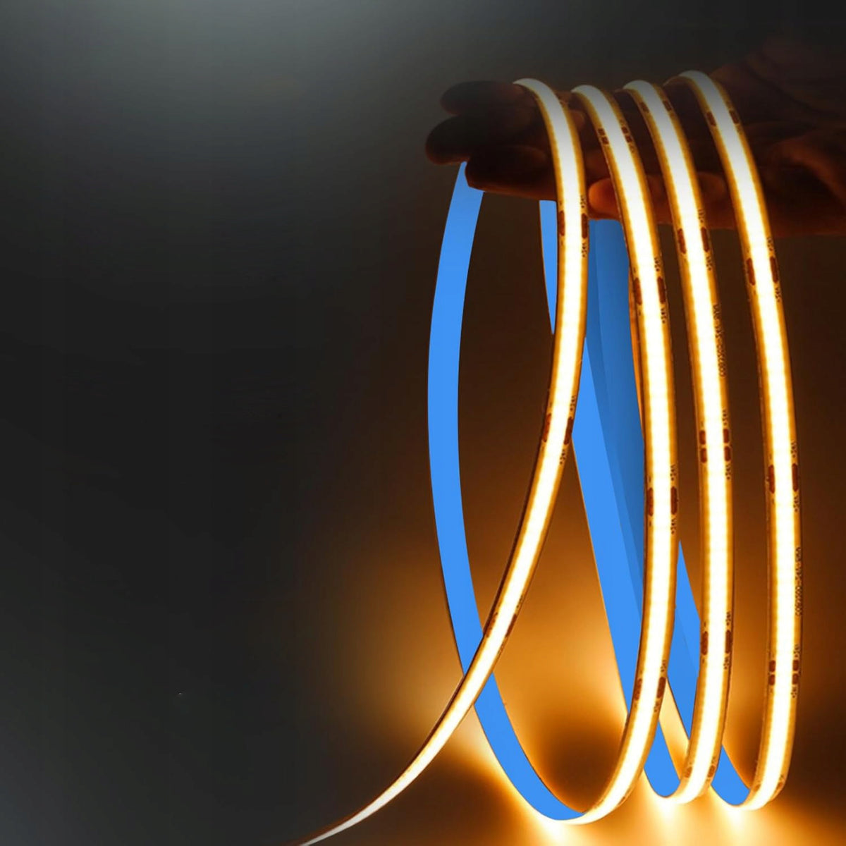 Bílý LED pásek 24 V, 13 W, 1430 lm, 1 m – teplá bílá