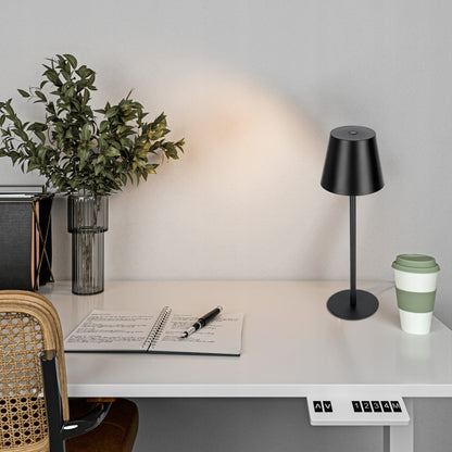 LED stolní lampa, s dotykovým ovládáním, stmívatelná, 3 režimy barvy světla