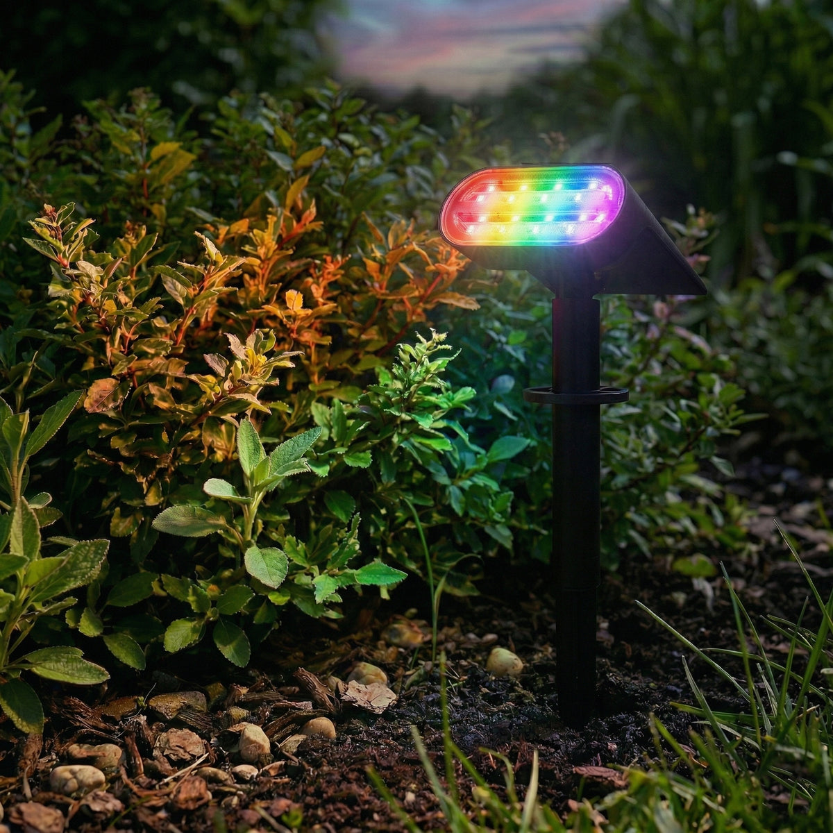 LED solární zápichové svítidlo