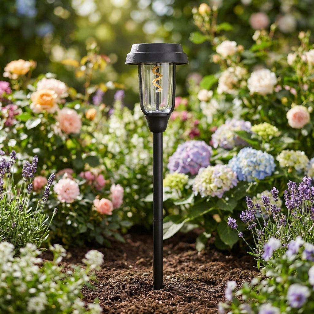 LED solární zápichové svítidlo 2700 K, IP65