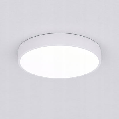 Bílé kulaté stropní LED svítidlo 36 W, 3600 lm, 3000 K, 40 cm – teplá bílá