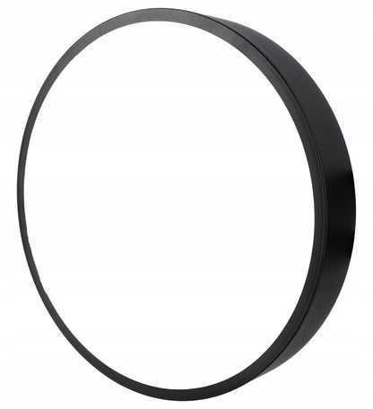 Černé kulaté stropní LED svítidlo 30 W, 30 cm