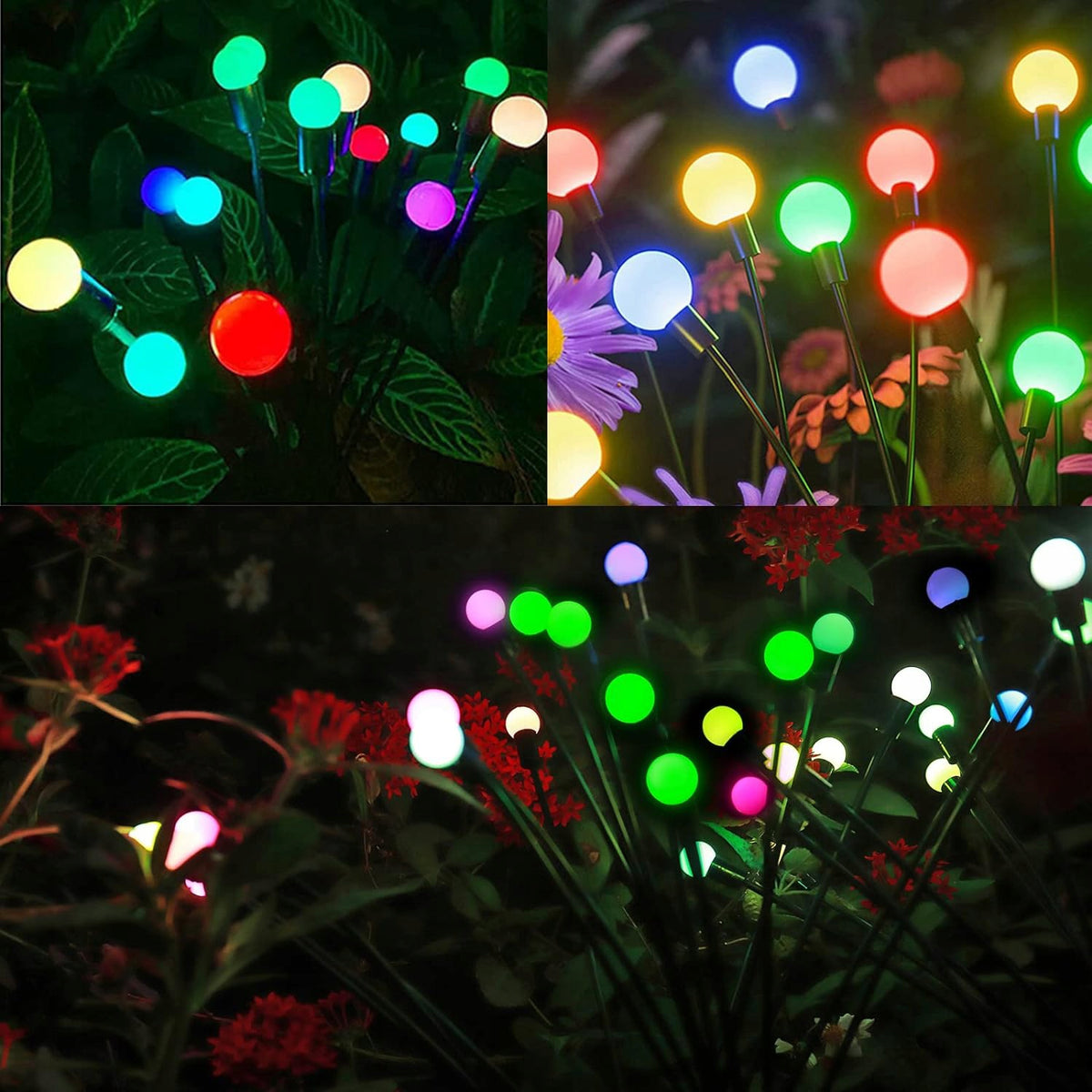 LED solární zápichové svítidlo