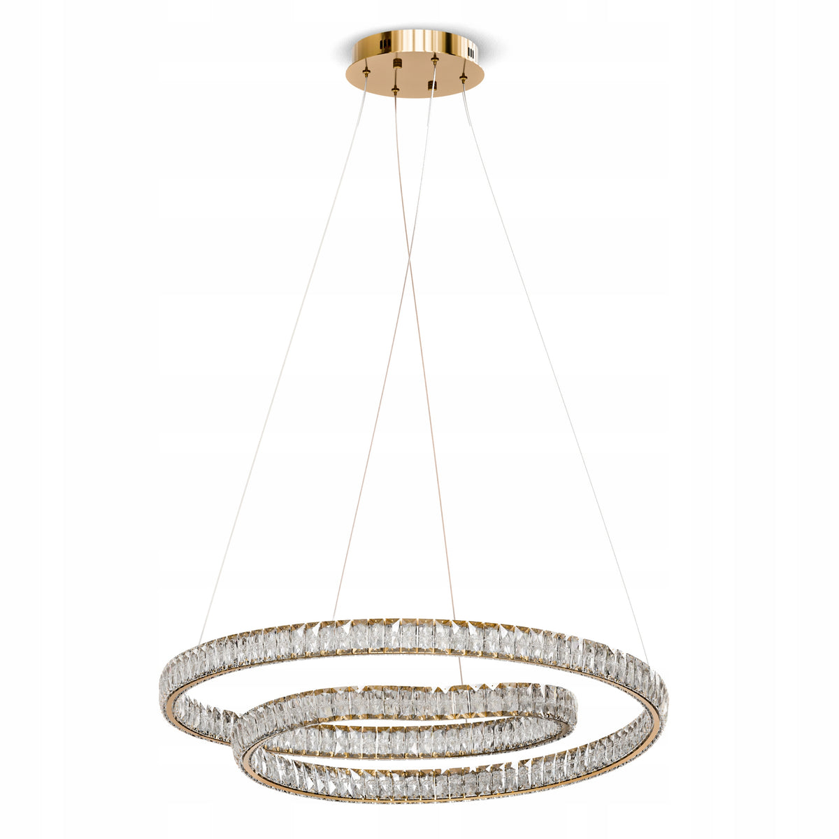 Bílé LED závěsné svítidlo 136 W – teplá bílá
