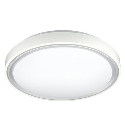 Bílé kulaté stropní LED svítidlo 30 W, 40 cm