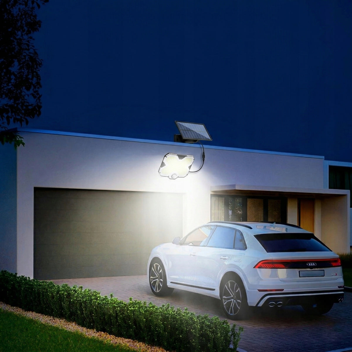 LED solární pouliční svítidlo, IP44